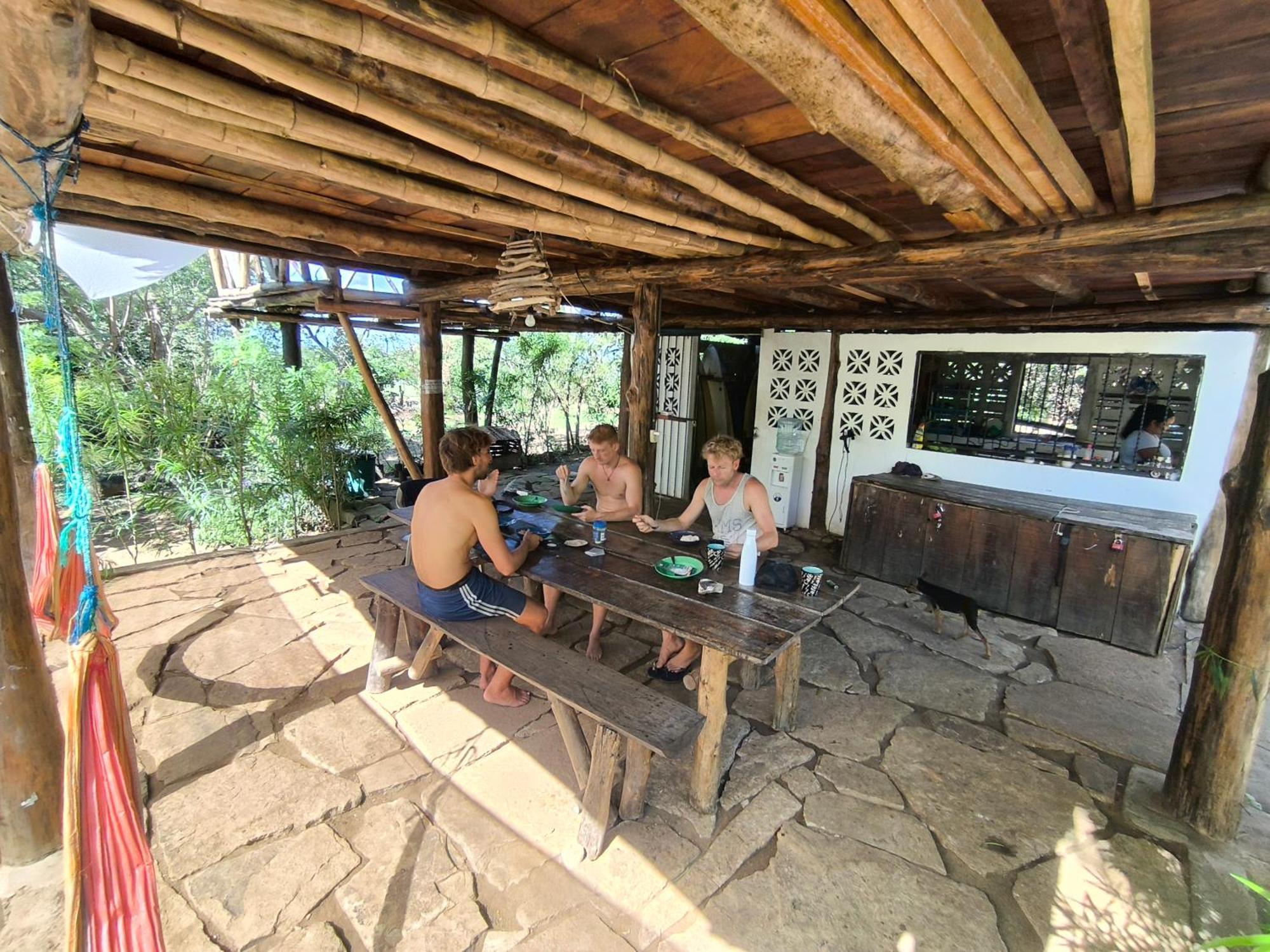 Palapa Hostel Transito Exterior foto