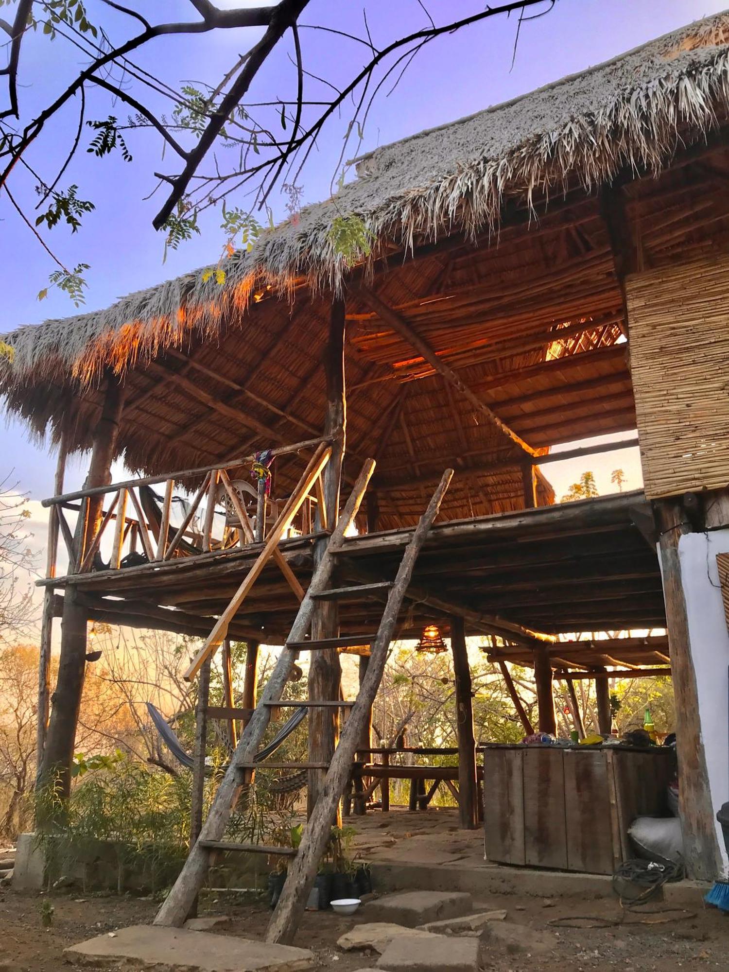 Palapa Hostel Transito Exterior foto